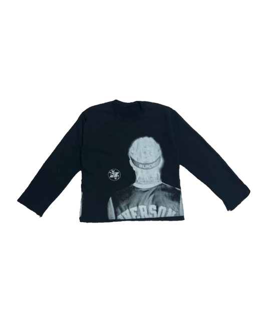 BB Black Iverson Crew Tee LS