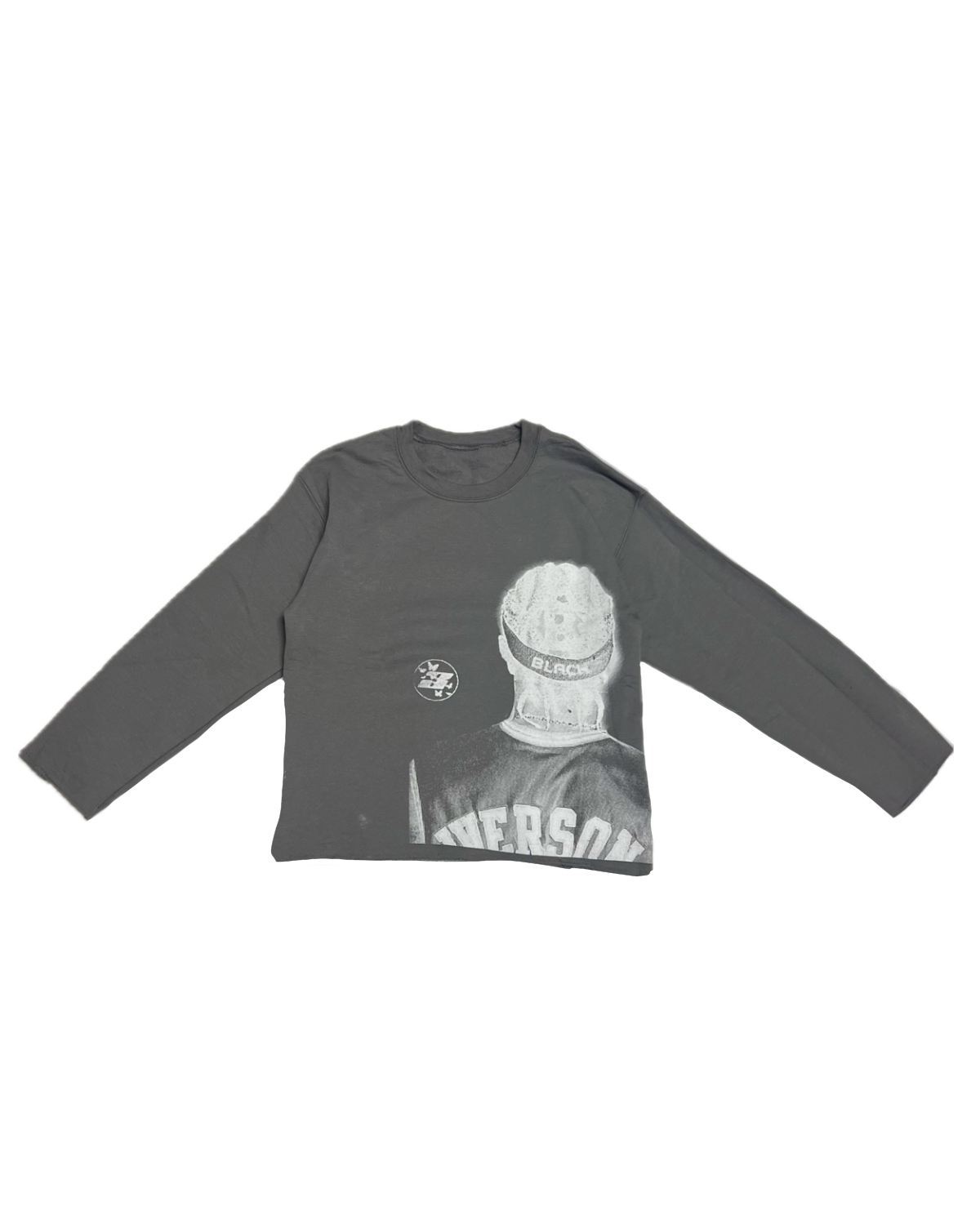 BB Grey Iverson Crew Tee LS