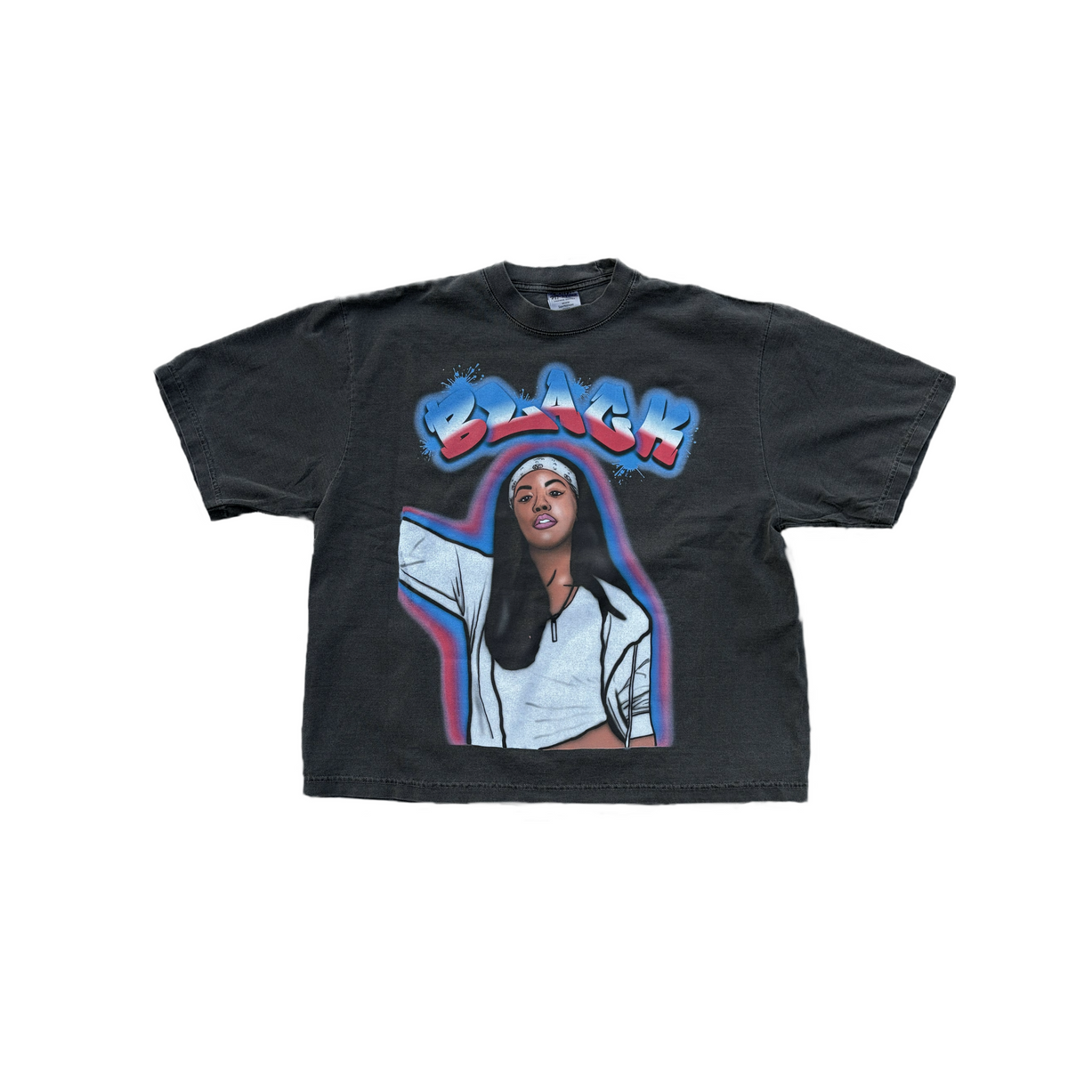 BB Aaliyah Tee – BLACK BUTTERFLY